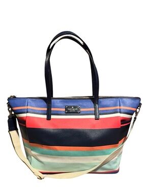 Kate Spade Laurel Way Striped Beach Tote